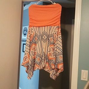 Skirt or halter top dress